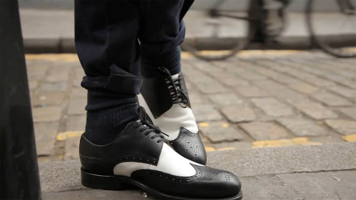 Close Up Of Smart Shoes