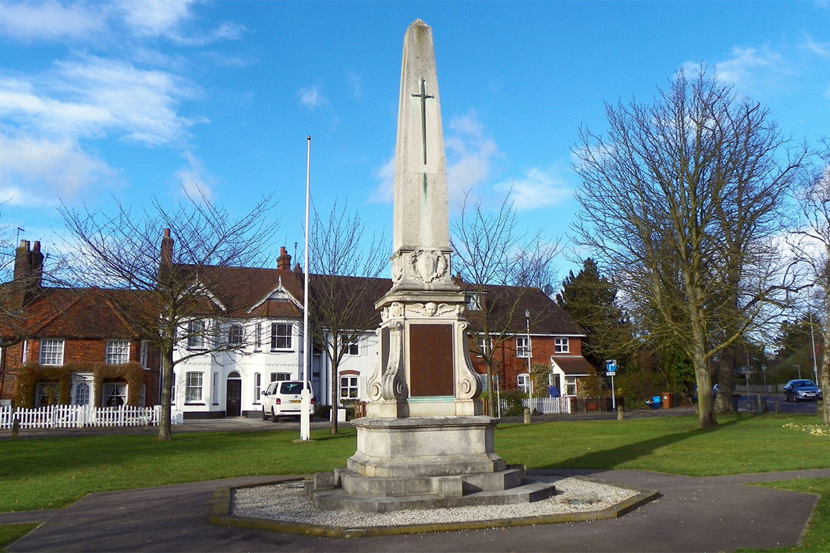 Memorial Statue In Stevenage