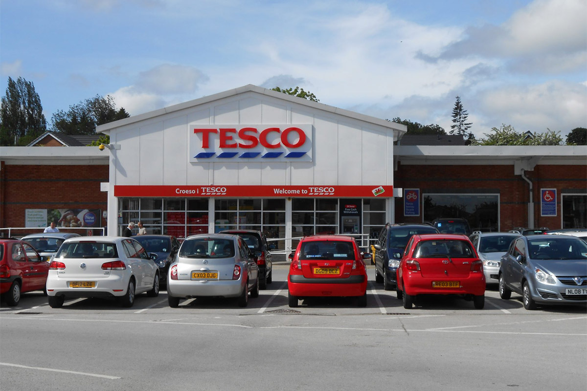 Tesco Supermarket Exterior
