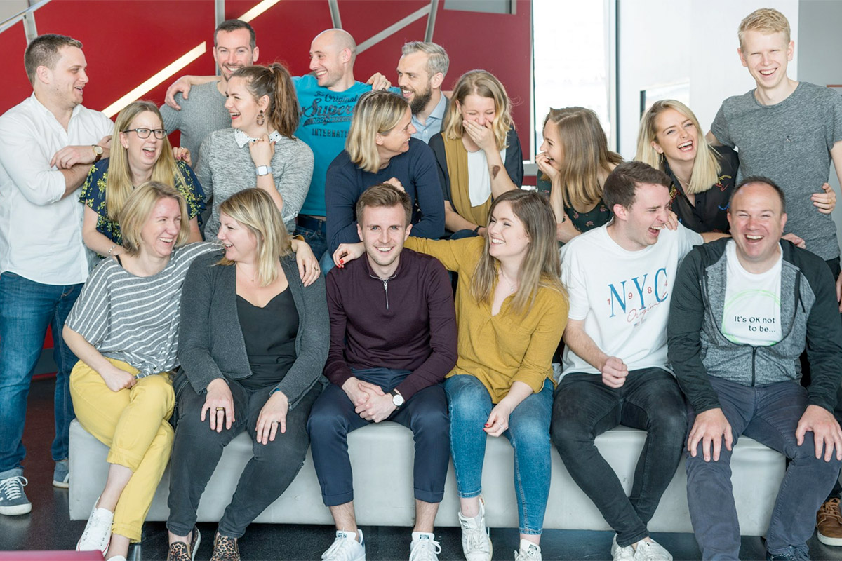 Nine Feet Tall Team Photo