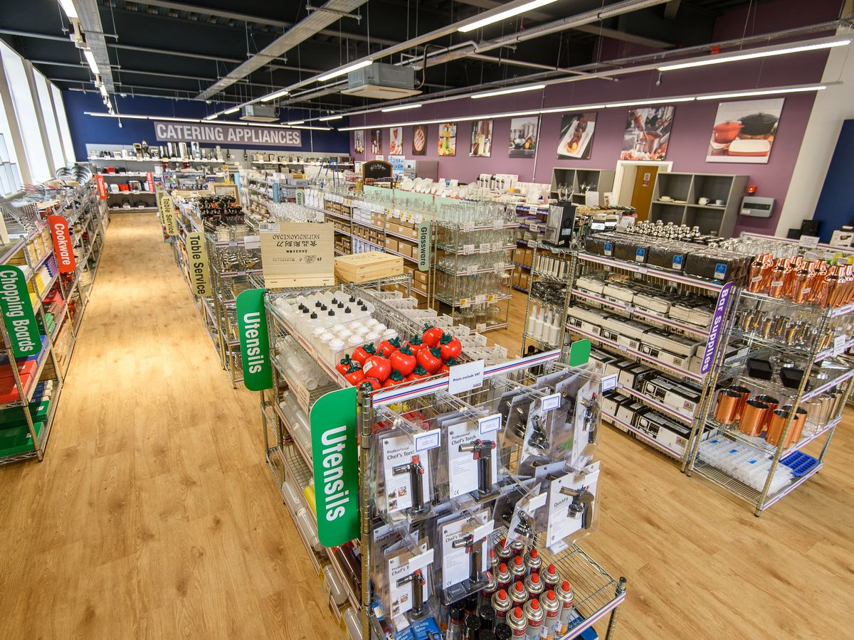 Inside Nisbets Store