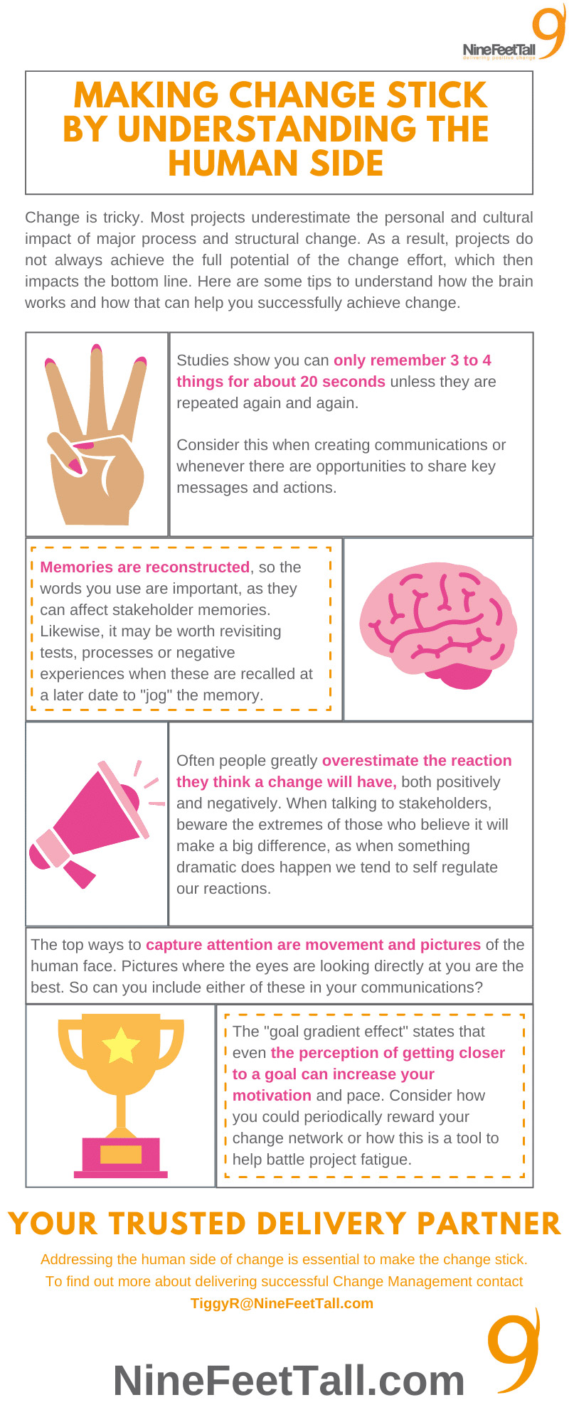 Nine Feet Tall The Human Side Of Change