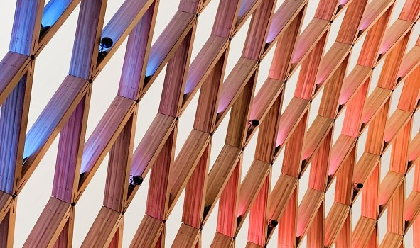 Abstract Wooden Frame