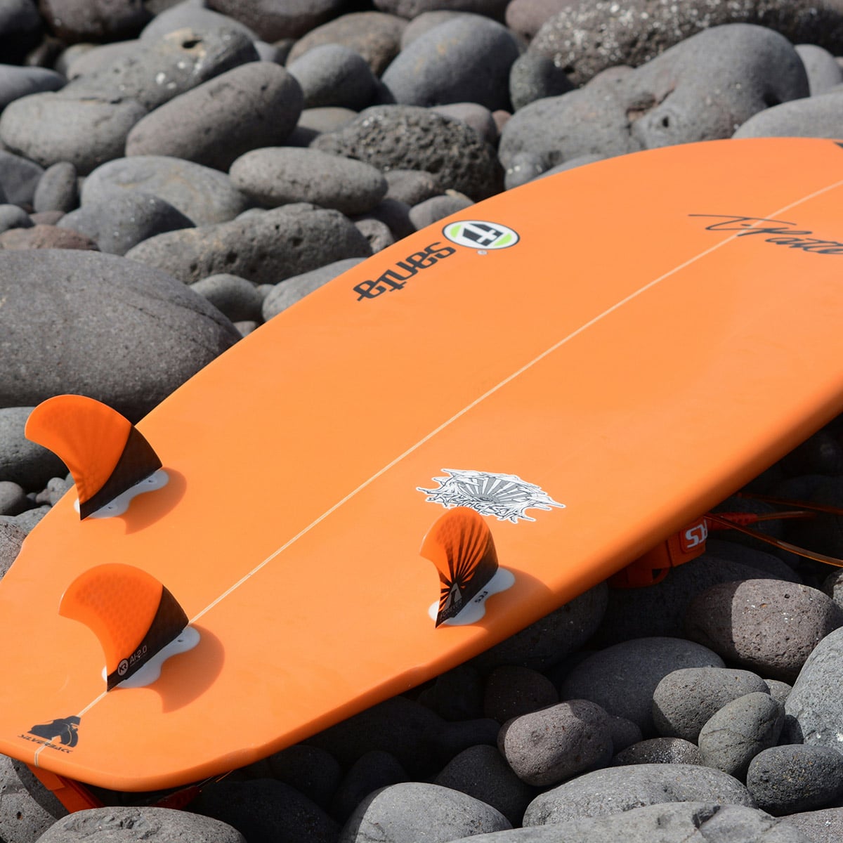 Orange Surfboard