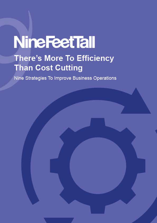 Report Cover Theres More To Effiency Than Cost Cutting